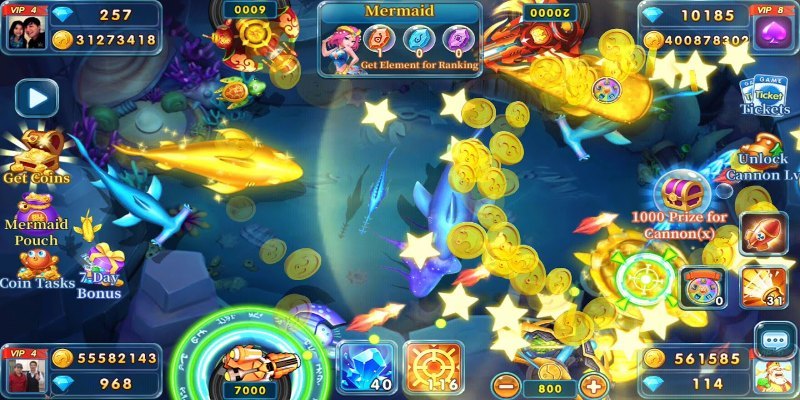 Trải nghiệm bắn cá với Ocean Treasure