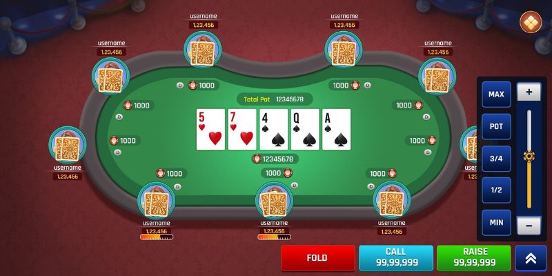 Giao diện chơi Pai Gow Poker trực tuyến tại casino